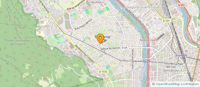 localisation de l'entreprise LE MOULIN  FONTAINE