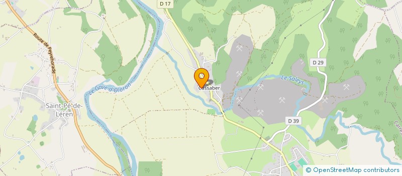 localisation de l'entreprise LE MOULIN à SAINT-DOS