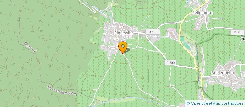 localisation de l'entreprise LE MOULIN  RIQUEWIHR