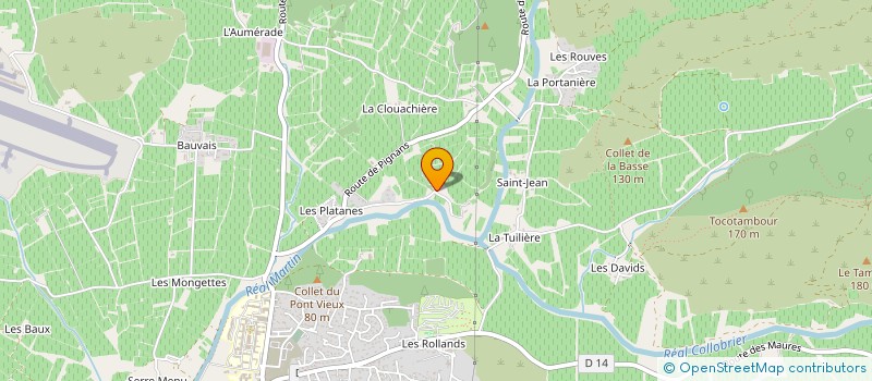 localisation de l'entreprise LE MOULIN  PIERREFEU-DU-VAR