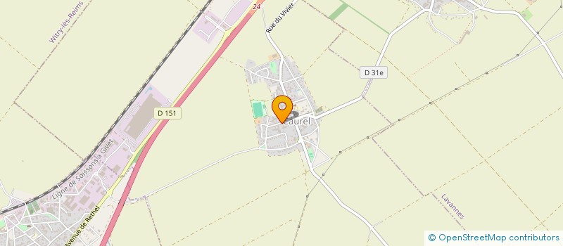 localisation de l'entreprise LE MOULIN à CAUREL