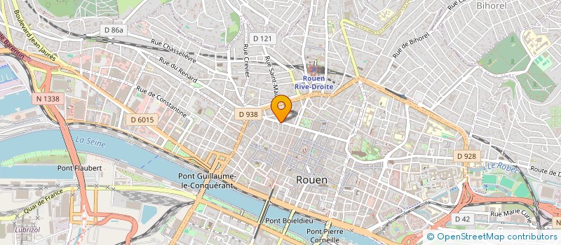 localisation de l'entreprise LE MOULIN à ROUEN