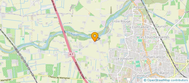 localisation de l'entreprise LE MOULIN  ORANGE