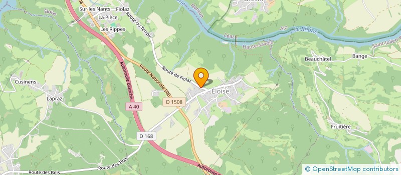 localisation de l'entreprise LE MOULIN à ELOISE