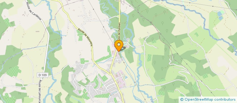 localisation de l'entreprise LE MOULIN  MONEIN