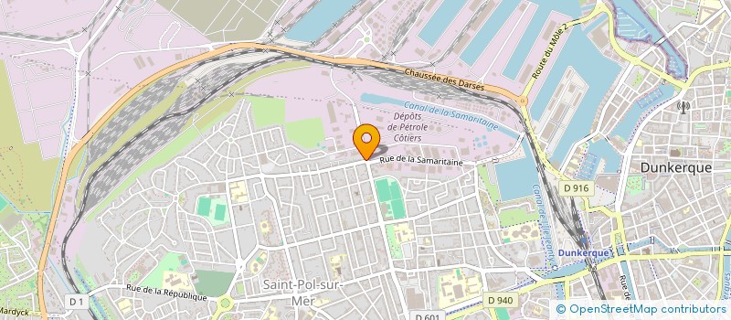 localisation de l'entreprise LE MOULIN A BIERE DES FLANDRES à DUNKERQUE