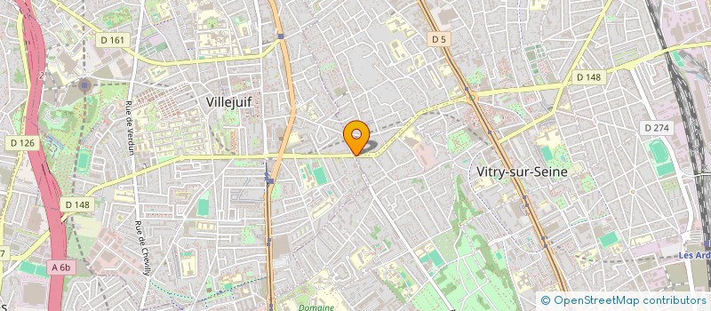localisation de l'entreprise LE MOULIN A CAFE à VITRY-SUR-SEINE