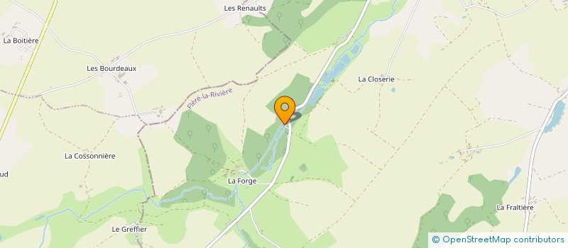 localisation de l'entreprise LE MOULIN A IDEES à FLERE-LA-RIVIERE