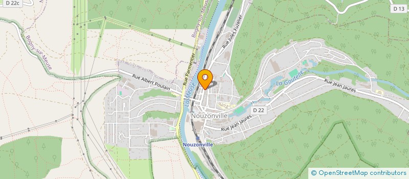 localisation de l'entreprise LE MOULIN A LEGUMES  NOUZONVILLE