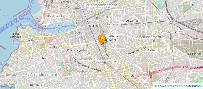 localisation de l'entreprise LE MOULIN A MEMOIRE à MARSEILLE