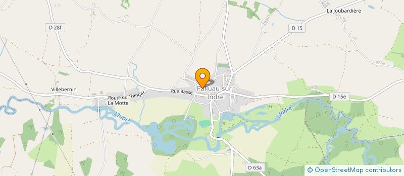 localisation de l'entreprise LE MOULIN A PAROLES à PALLUAU-SUR-INDRE