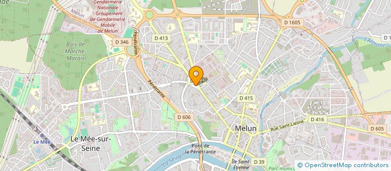 localisation de l'entreprise LE MOULIN A SAKINA à MELUN