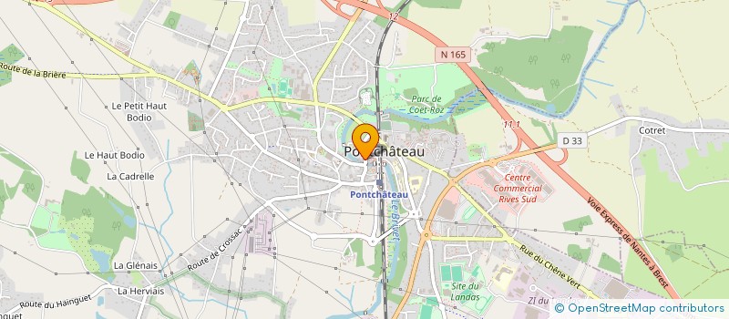 localisation de l'entreprise LE MOULIN COMPUTER CLUB  PONTCHATEAU