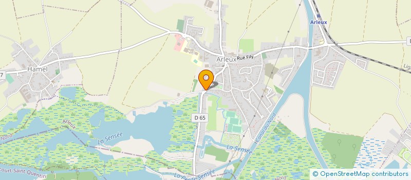 localisation de l'entreprise LE MOULIN D ARLEUX à ARLEUX