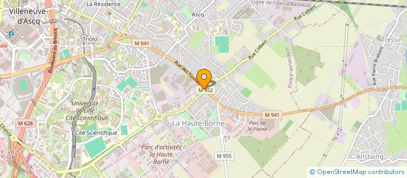 localisation de l'entreprise LE MOULIN D ASCQ à VILLENEUVE-D'ASCQ