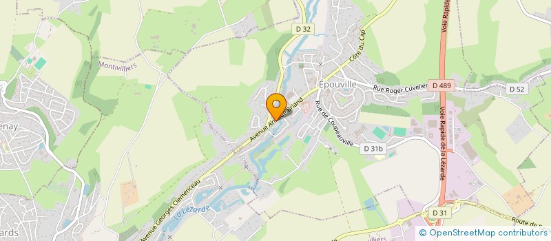 localisation de l'entreprise LE MOULIN D'EPOUVILLE à EPOUVILLE