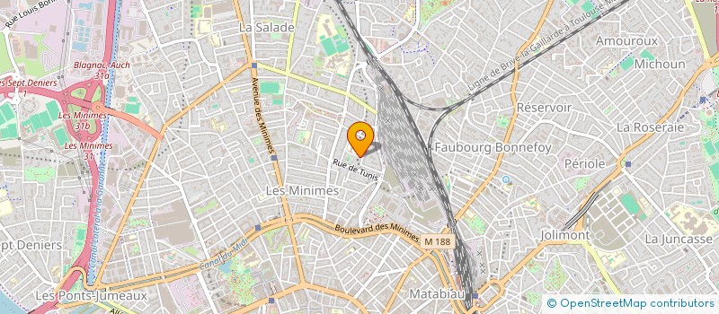 localisation de l'entreprise LE MOULIN DE BARRAU à TOULOUSE