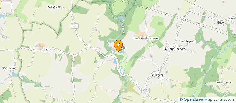 localisation de l'entreprise LE MOULIN DE CADILLAC à NOYAL-MUZILLAC