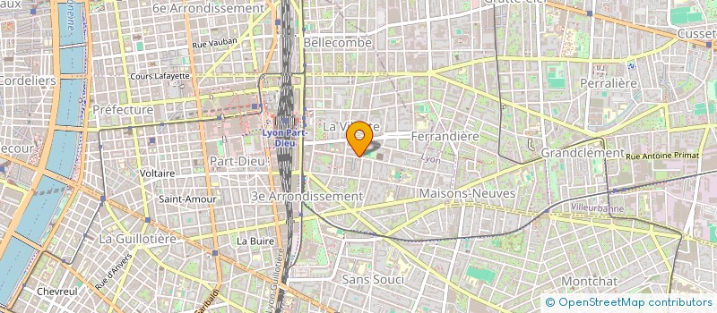 localisation de l'entreprise LE MOULIN DE CANDICE  LYON