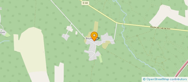 localisation de l'entreprise LE MOULIN DE HAUT  ESCOURCE