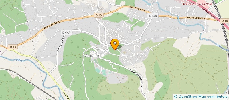 localisation de l'entreprise LE MOULIN DE L'HERITIERE  VENTABREN