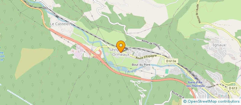 localisation de l'entreprise LE MOULIN DE LAURENT à SAVIGNAC-LES-ORMEAUX
