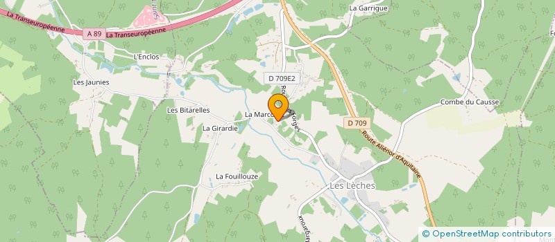 localisation de l'entreprise LE MOULIN DE LEYMONIE DE BOBE  ISSAC