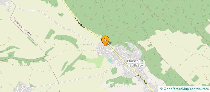 localisation de l'entreprise LE MOULIN DE MARJOLAINE  BLAINCOURT-LES-PRECY