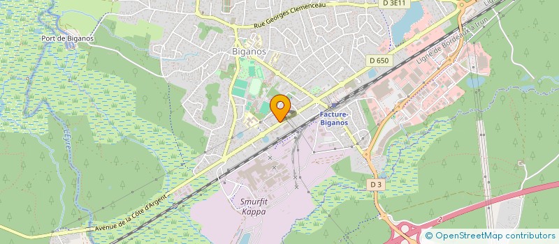 localisation de l'entreprise LE MOULIN DE MIMI  BIGANOS