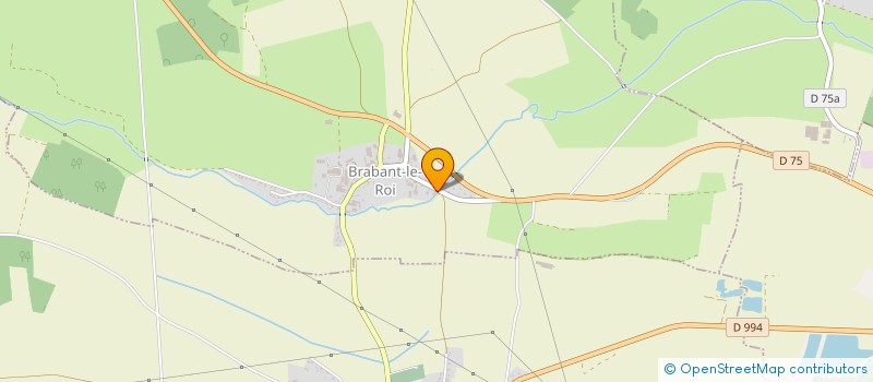 localisation de l'entreprise LE MOULIN DE RAOUL à BRABANT-LE-ROI