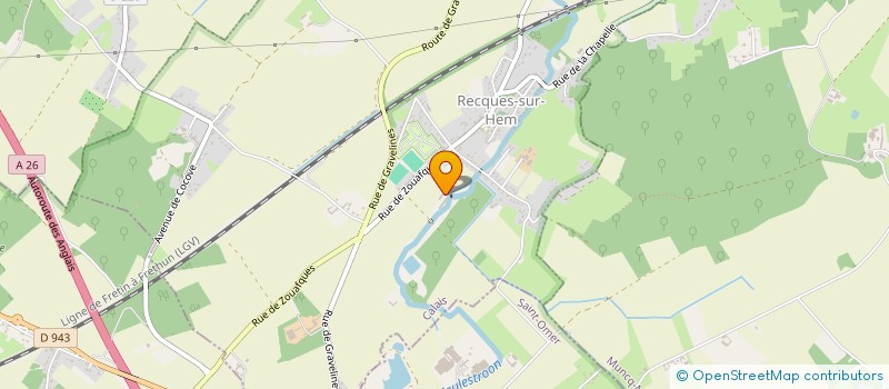 localisation de l'entreprise LE MOULIN DE RECQUES SUR HEM à RECQUES-SUR-HEM