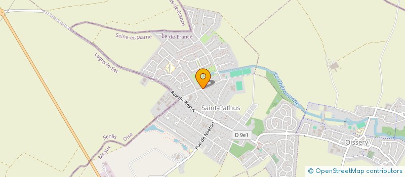 localisation de l'entreprise LE MOULIN DE SAINT-PATHUS  SAINT-PATHUS