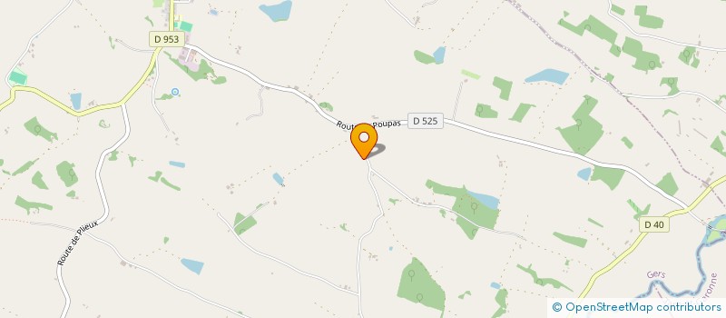 localisation de l'entreprise LE MOULIN DE SAINTE-ROSE  MIRADOUX