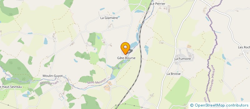 localisation de l'entreprise LE MOULIN DES AFFAIRES à SAINT-MESMIN