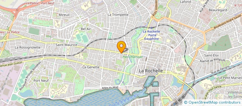 localisation de l'entreprise LE MOULIN DES BARONS à LA ROCHELLE