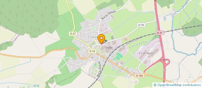 localisation de l'entreprise LE MOULIN DES MOINES  CHATENOIS