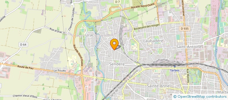 localisation de l'entreprise LE MOULIN DES SAVEURS  TARBES