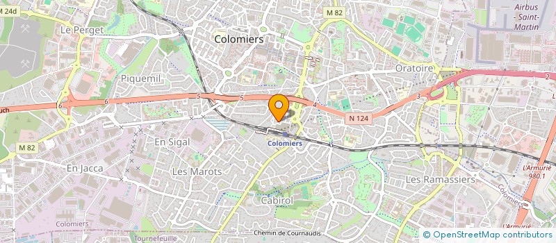 localisation de l'entreprise LE MOULIN DES SAVOIRS à COLOMIERS
