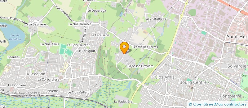 localisation de l'entreprise LE MOULIN DES SOLS  SAINT-HERBLAIN