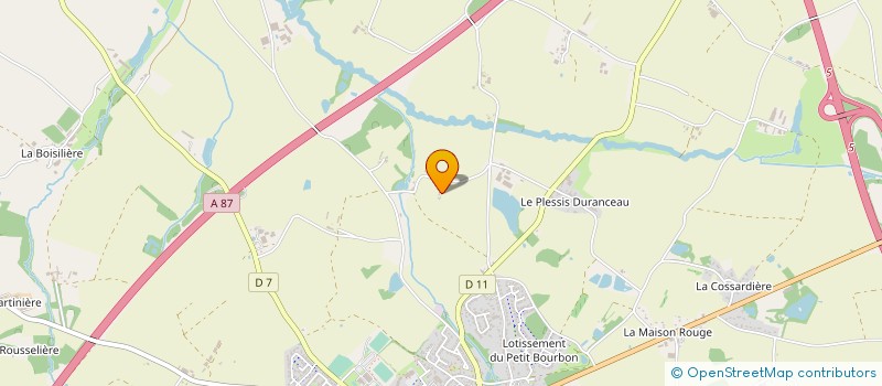 localisation de l'entreprise LE MOULIN DU BOCAGE à ESSARTS-EN-BOCAGE