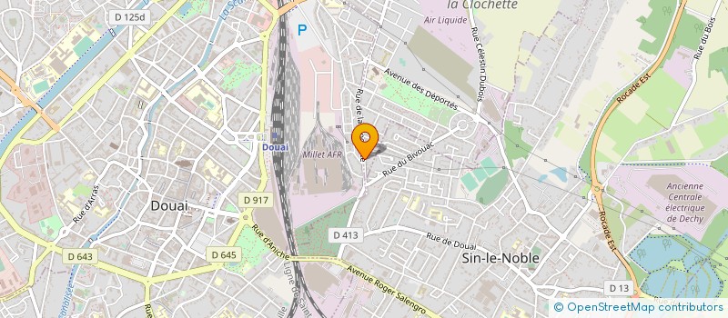 localisation de l'entreprise LE MOULIN DU CH TI  WAZIERS