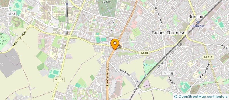 localisation de l'entreprise LE MOULIN DU LYS  WATTIGNIES