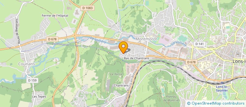 localisation de l'entreprise LE MOULIN DU VAL DE SORNE SA  VERNANTOIS