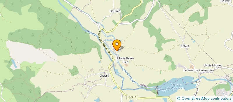 localisation de l'entreprise LE MOULIN EN MOUVEMENT  MHERE