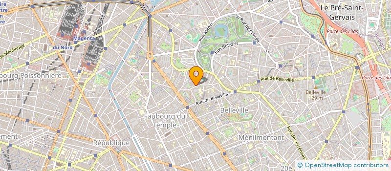 localisation de l'entreprise LE MOULIN FOULON  PARIS