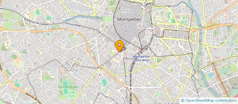 localisation de l'entreprise LE MOULIN GOURMAND à MONTPELLIER