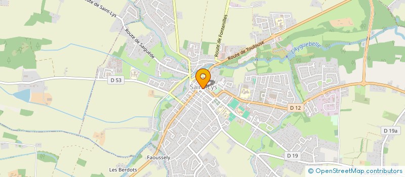 localisation de l'entreprise LE MOULIN GOURMAND  SAINT-LYS