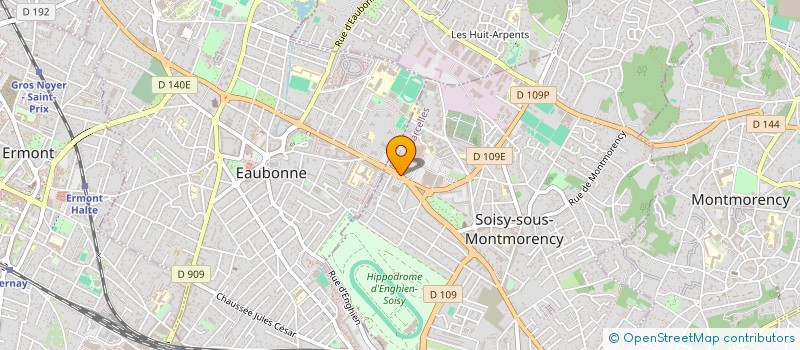 localisation de l'entreprise LE MOULIN GOURMAND  SOISY-SOUS-MONTMORENCY