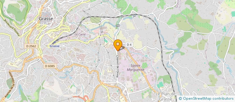 localisation de l'entreprise LE MOULIN NEUF à GRASSE