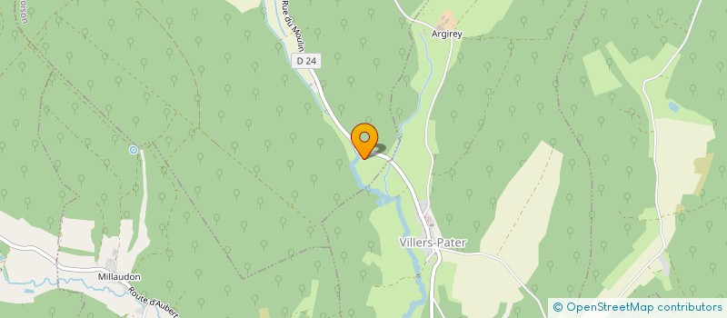 localisation de l'entreprise LE MOULIN PETIT  AUTHOISON